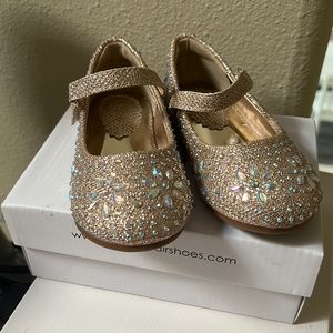 Toddler girl Mary Jane ballerina shoes